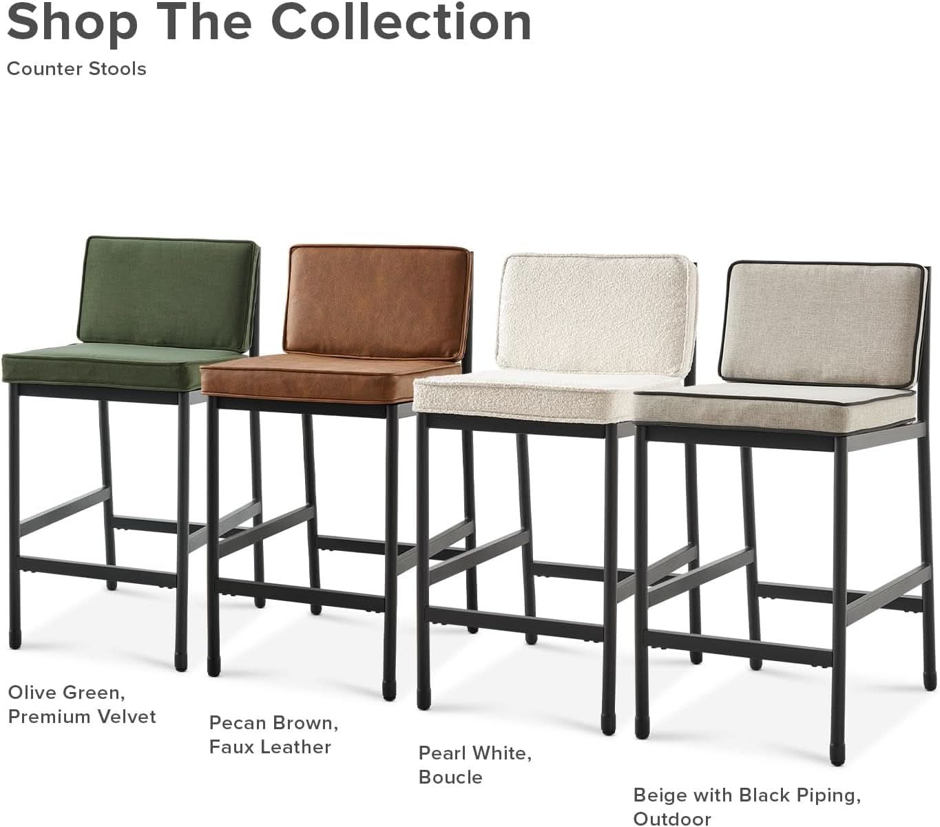 Black Dining Chairs With Removable Cushion Covers Set Of 2