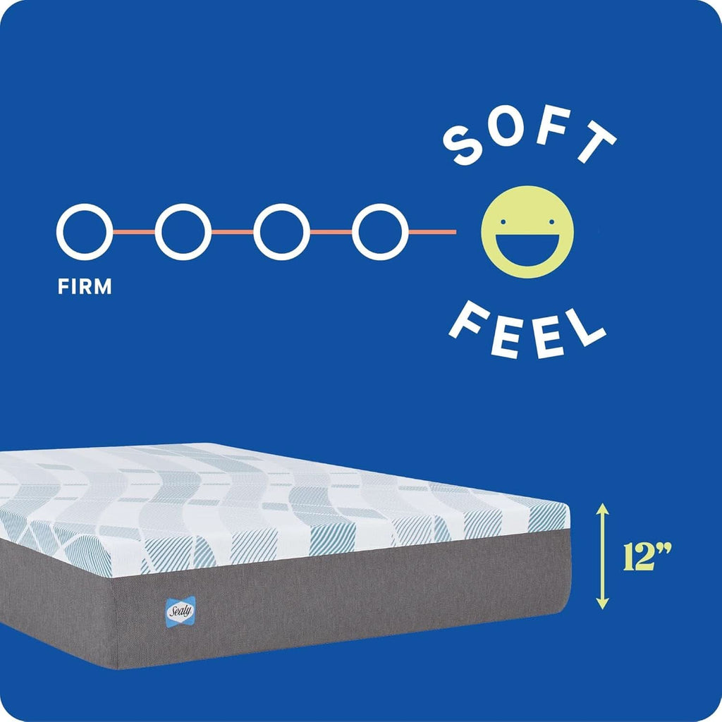 Queen Dreamlife Gel Memory Foam Mattress Surface Guard