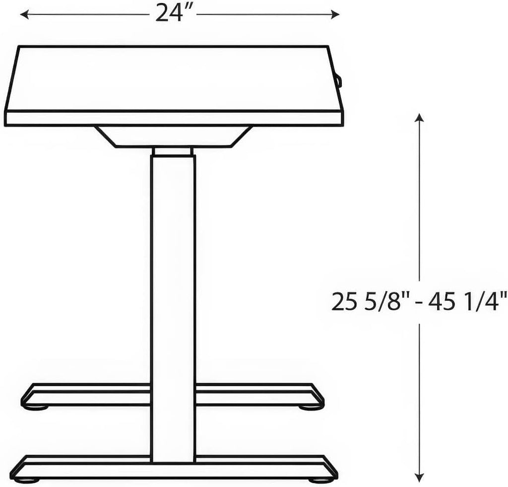 Electric Height Adjustable Standing Desk with Modern Design