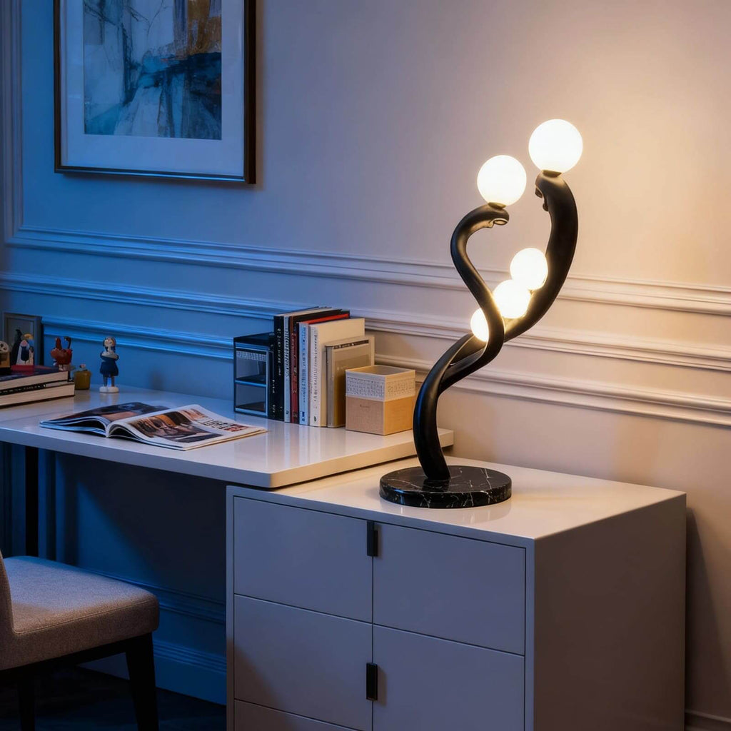Elunza Sculpture Table Lamp