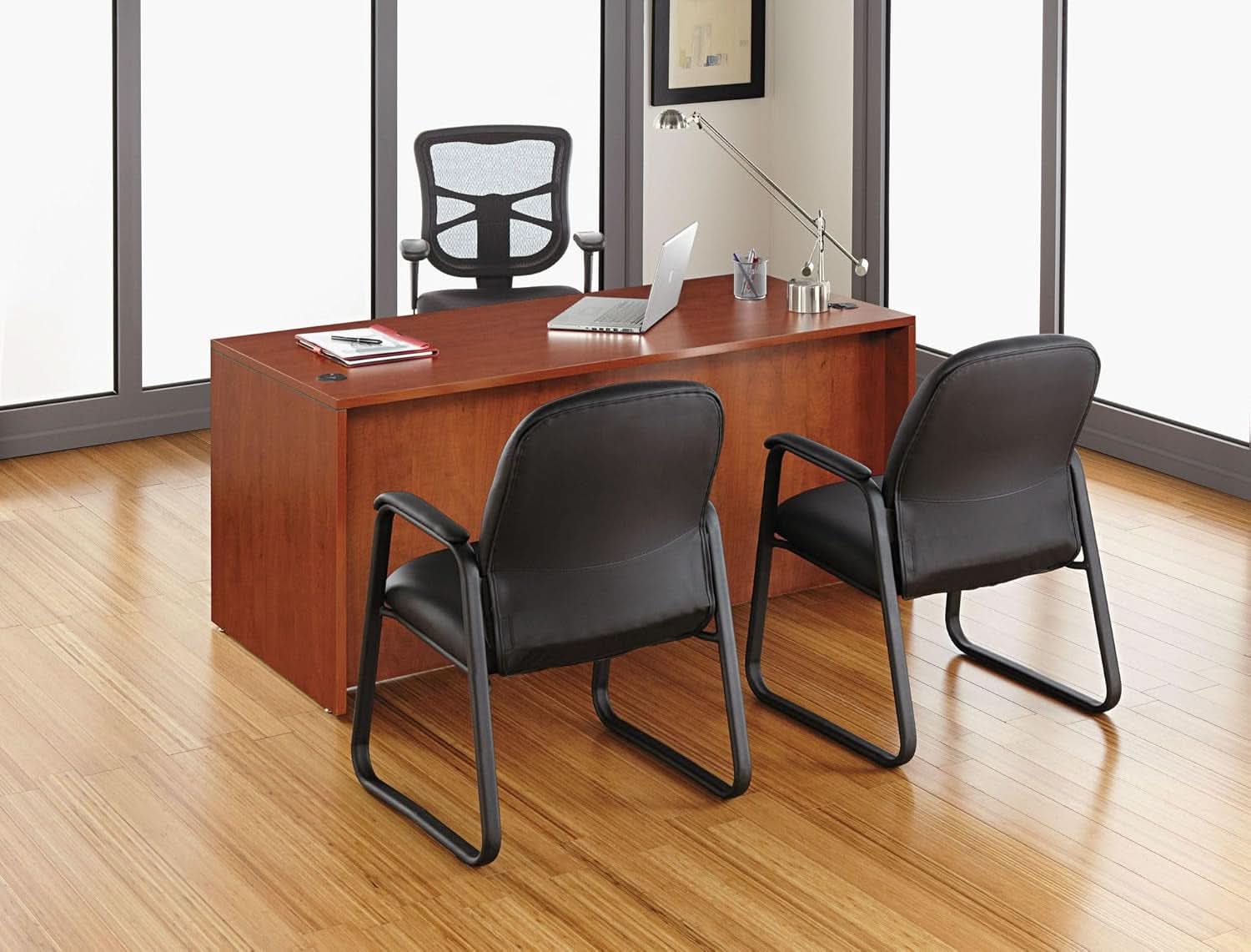 Elusion High Back Mesh Office Chair Black Adjustable Tilt