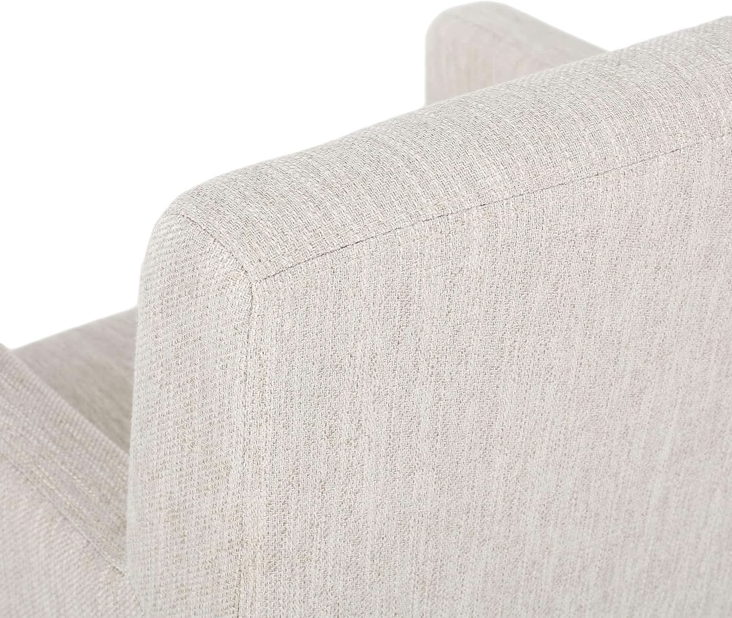 Armga Upholstered 26 Inch Counter Stools Beige Set Of 2
