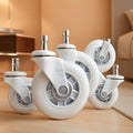 Original Roller Blade Office Chair Wheels White Set Of 5