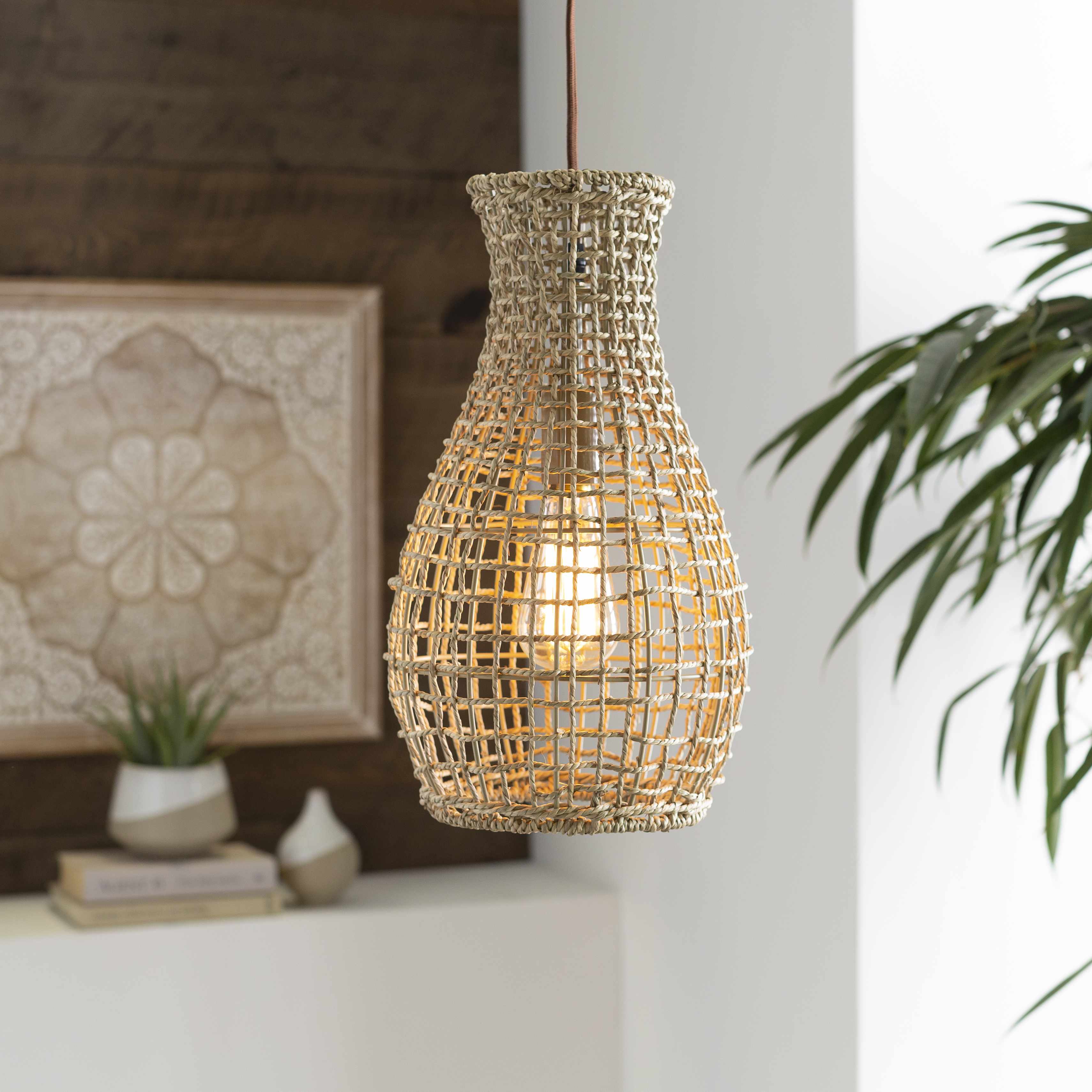 Kealakekua Black Metal Ceiling Lighting - Clearance
