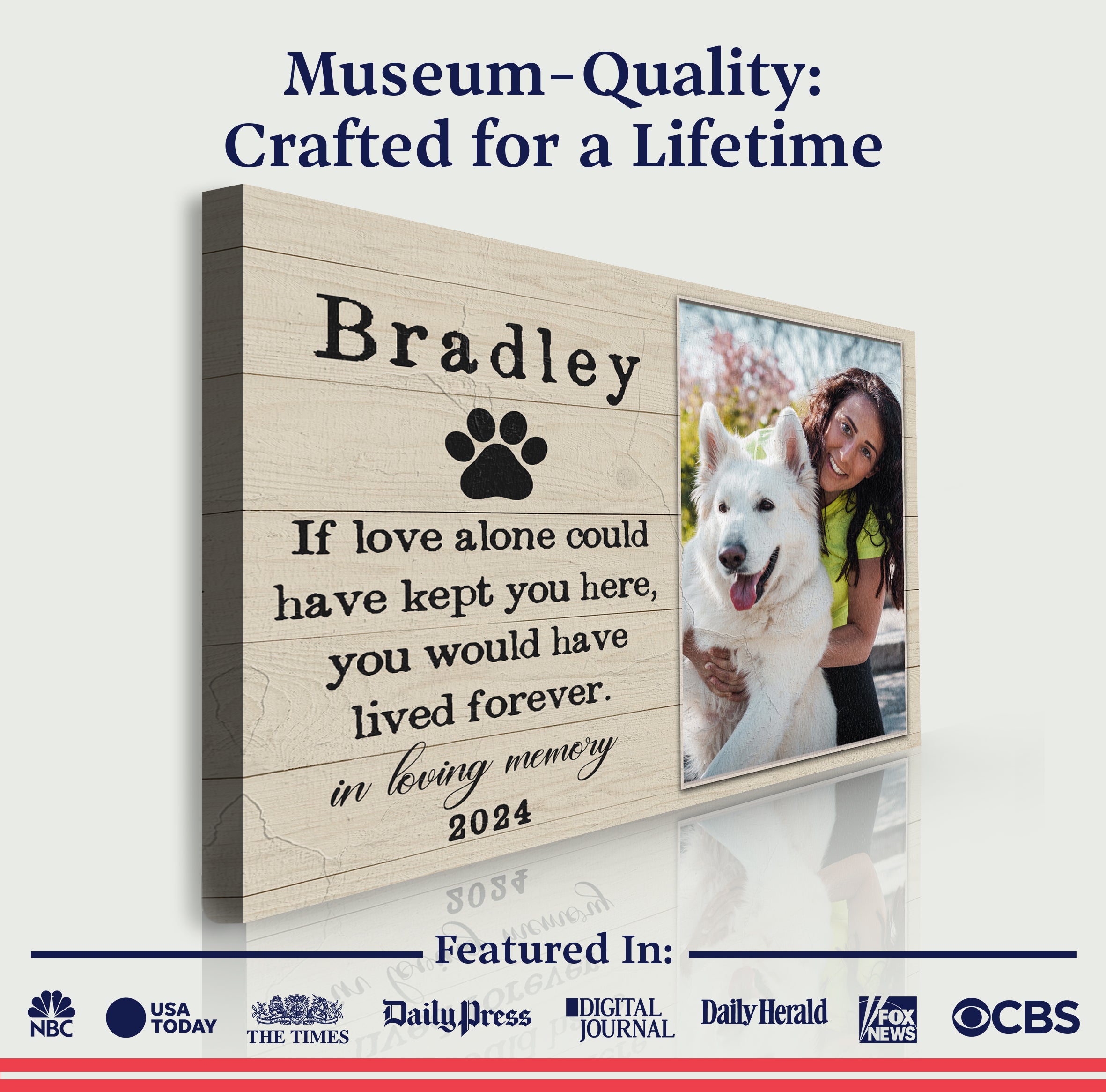Pet Memorial Sign XII