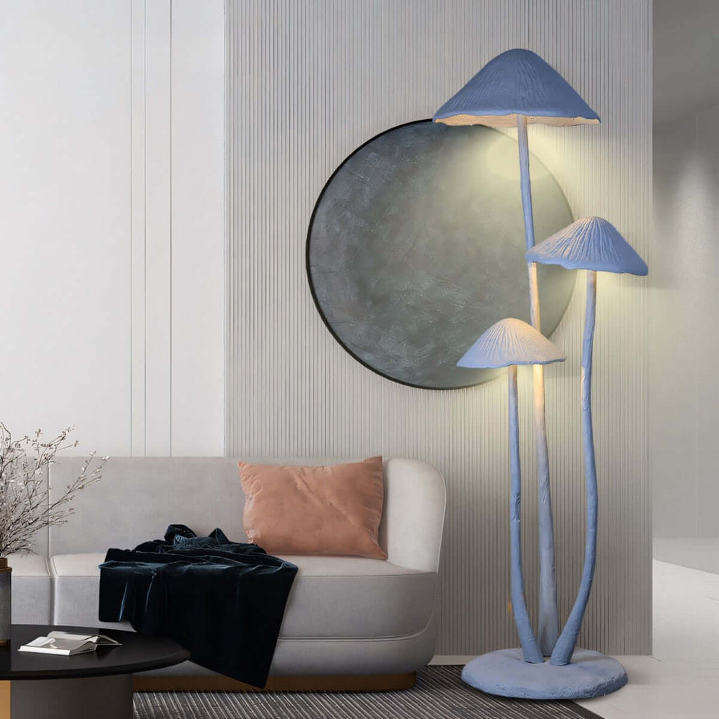 Mushroom Sculpture Floor Lamp