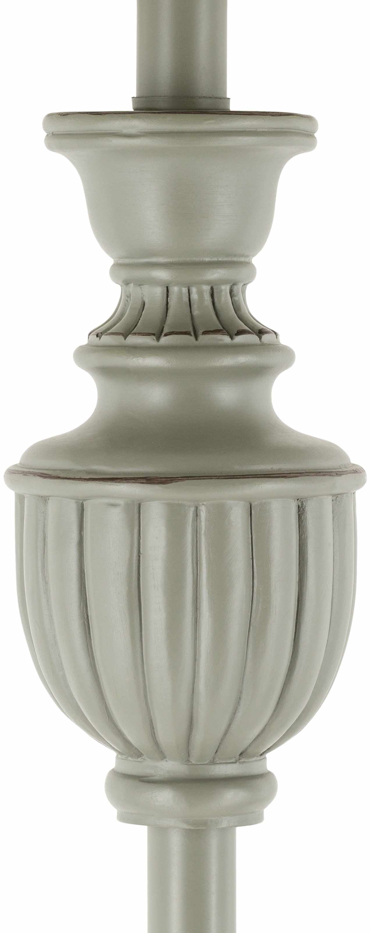 Nelspruit Gray Resin Floor Lamp - Clearance