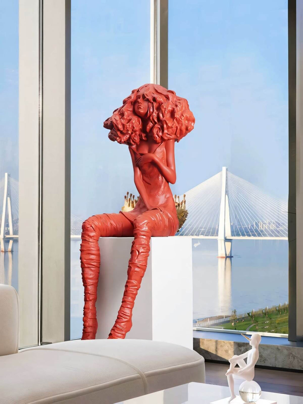 Nuvrion Resin Sculpture