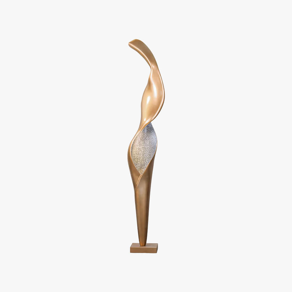 Torch Sculpture Floor Lamp