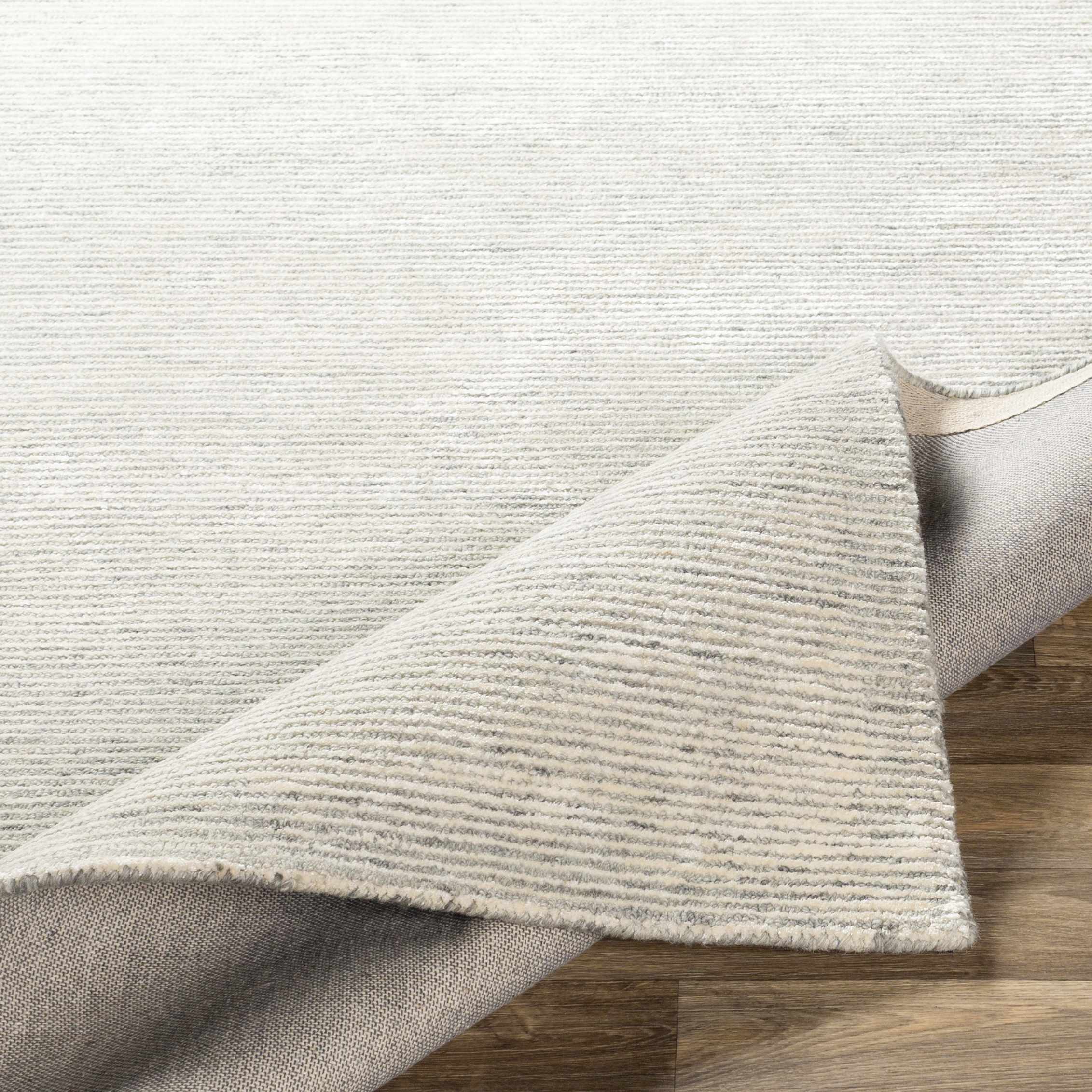 Orcas Hand Tufted Wool-Blend Rug - Aqua - Clearance