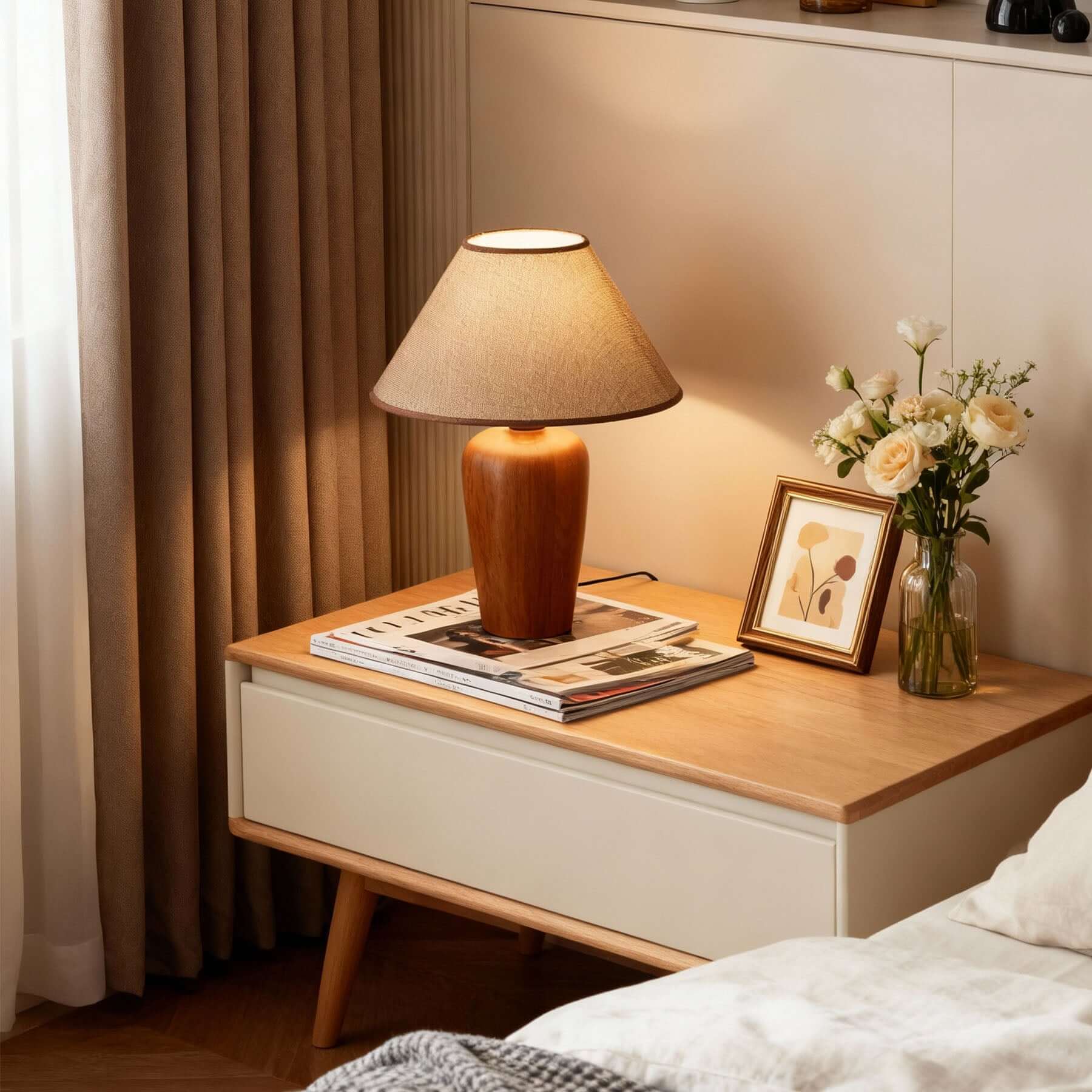 Zalvi Fabric Table Lamp