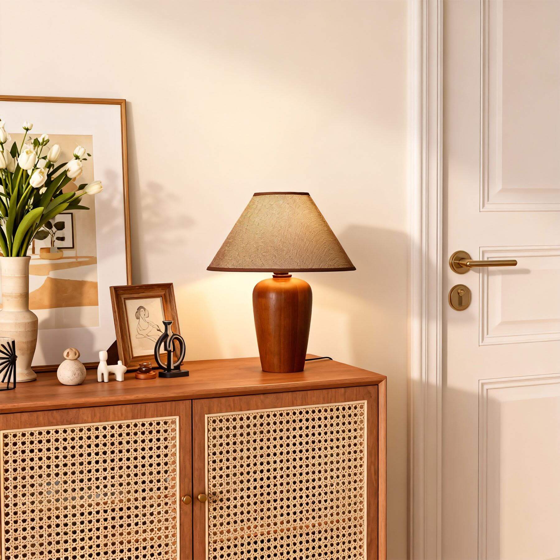 Zalvi Fabric Table Lamp