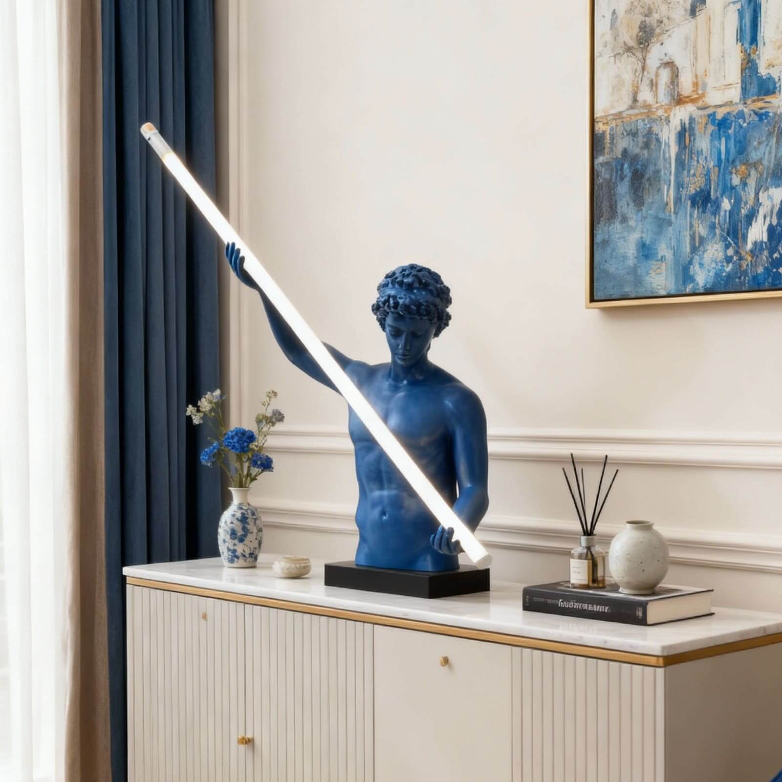 Zaryos Sculpture Table Lamp